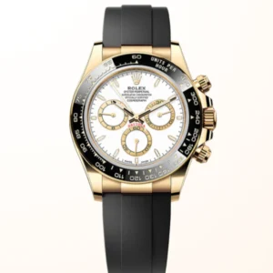 Cosmograph Daytona Oysterflex YG White