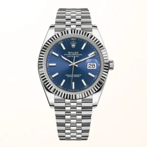 Datejust 41 Blue Batton Dial