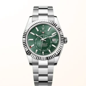 Sky-Dweller Oyster Mint Green