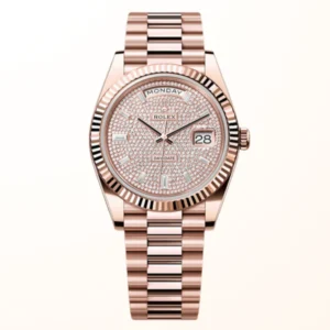 Day-Date 40 RG Diamond Pave